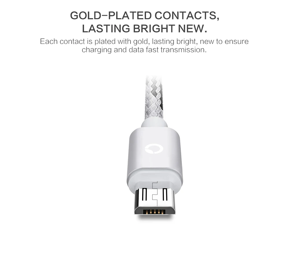 PZOZ 10 шт./лот, микро USB кабель Быстрая зарядка данных для samsung Xiaomi huawei Meizu sony Android Microusb зарядный кабель