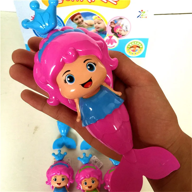 Doub K 8 шт. детские игрушки Милая Русалка заводная игрушка новая для ванны