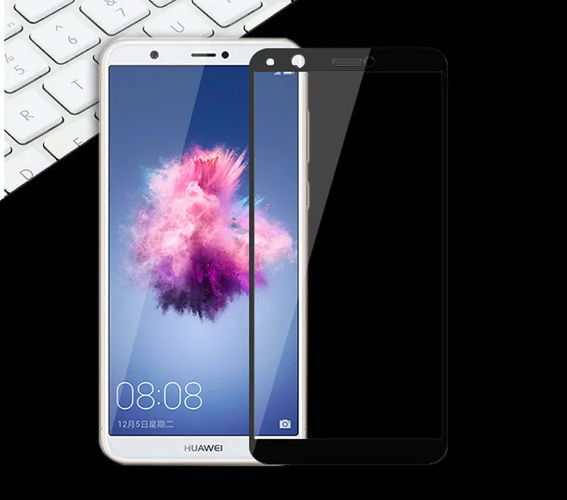 Закаленное стекло Защитная пленка для huawei P Smart FIG-LX1 полное покрытие 9H Flim Для huawei PSmart 5,65 дюймов защита экрана