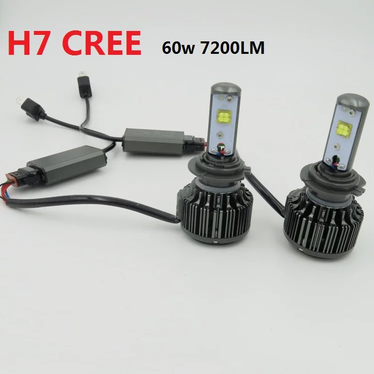 Комплект светодиодных фар V16 turbo H7 H11 9005 9006 светодиодный H1 H3 H8 H9 H10 880 881 60 Вт/комплект