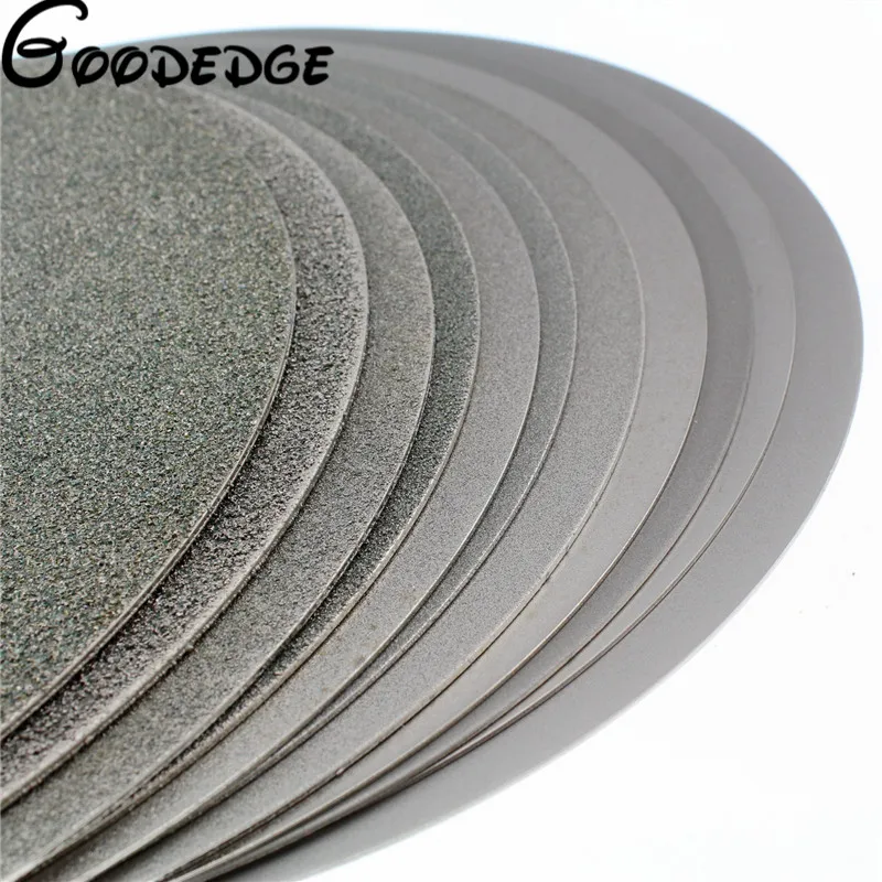 12&quot inch Grit 60-2000 Electroplated Diamond Grinding Disc Wheel Coated Flat Lap Disk Lapidary Tools for Gemstone Jewelry Glass |