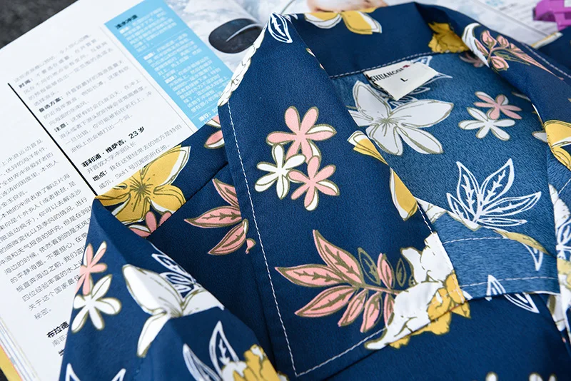 Пляжные рубашки Летняя мода camisa masculina с принтом "кокосовое дерево" короткий рукав на пуговицах Гавайские мужские рубашки плюс размер