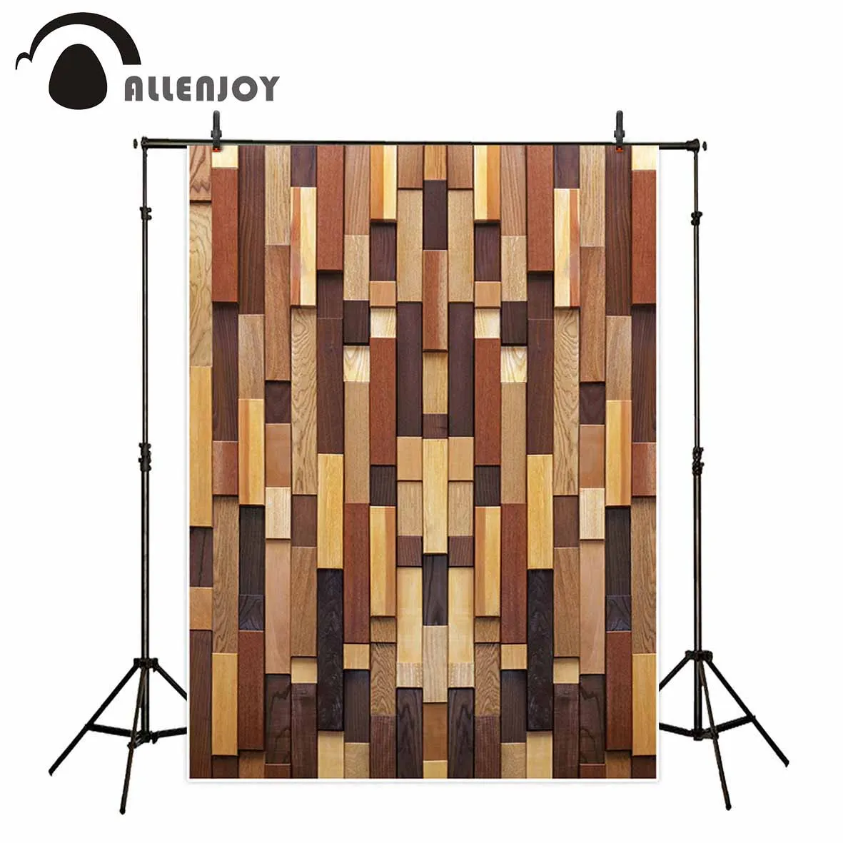 Allenjoy фон для фотосъемки с деревянной строчкой оригинальный Винтажный