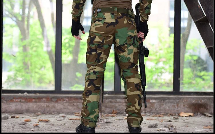 Refire gear камуфляж США RU армейская тактическая Униформа Мужская Военная боевая одежда набор Пейнтбол страйкбол рубашка+ брюки карго без подкладки