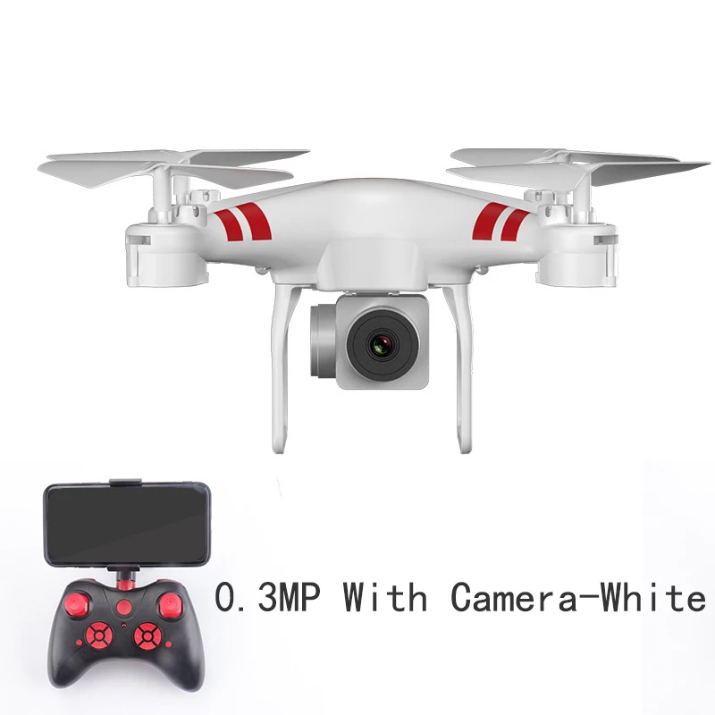 0.3MP camera-WITHE Мини-Дрон с Камера 2,4G WI-FI производительность дроны дистанционно управляемых летающих аппаратов сопротивление 1800 мА/ч, Срок службы батареи RC вертолет - Цвет: 0.3MP camera-WITHE
