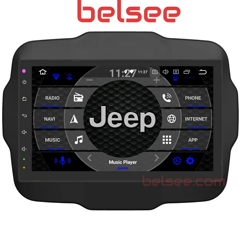 Belsee 10 1 &quotIPS экран 8 ядер стерео Android 0 головное устройство автомобильное радио GPS