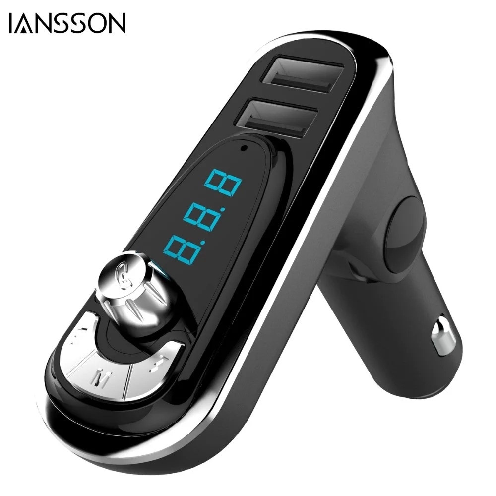 Новый 4 в 1 Hands Free Беспроводной Bluetooth fm-передатчик G7 + AUX модулятор Автомобильный