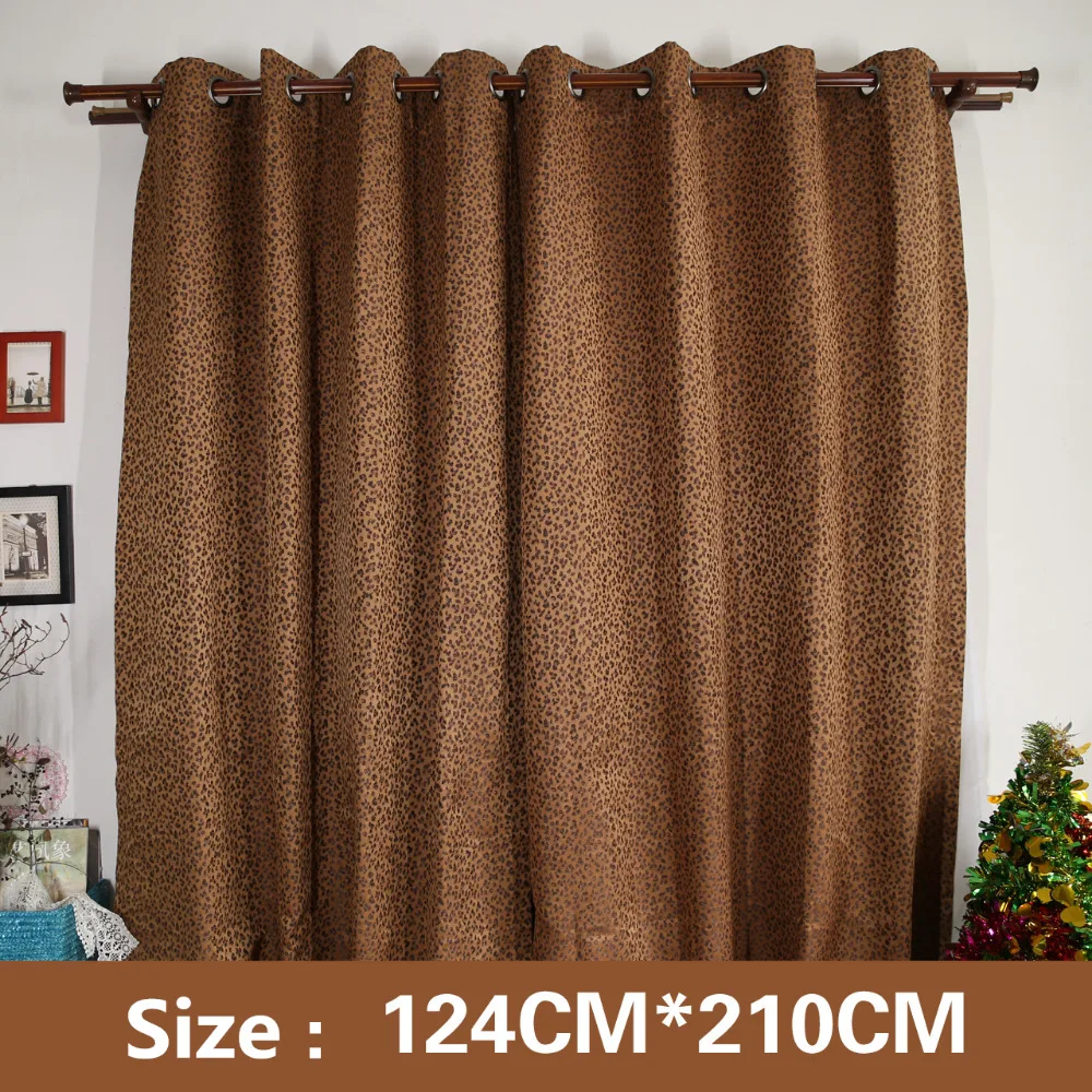 Фотошторы с леопардовым рисунком в европейском стиле|curtains for|curtain patternfashion curtain |