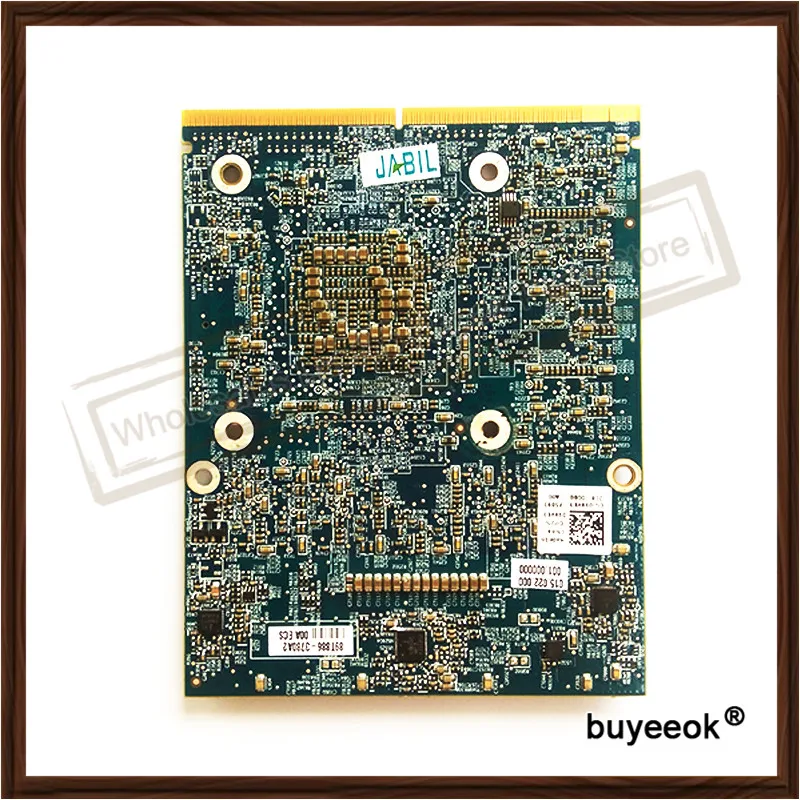 Оригинальная HD7970M HD 7970M DDR5 2 Гб графическая карта для DELL M18X R1 R2 M17X 216-0836036 дисплей Видео GPU карта HD7970 HD 7970