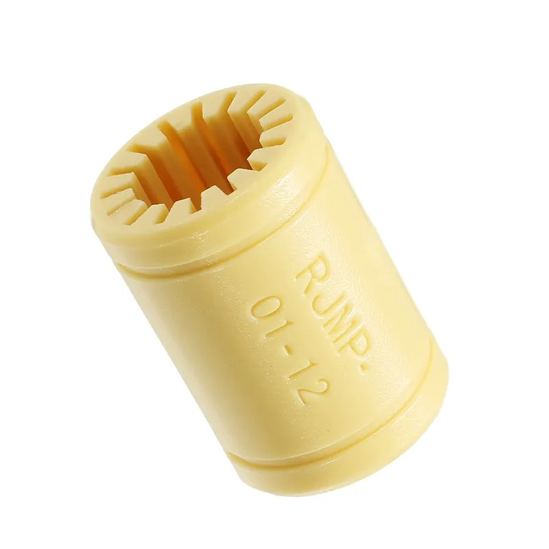 Новинка 1 шт. желтый твердый полимерный линейный подшипник SULEVE LM12UU для 3D принтера