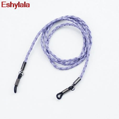 Кожаный шнурок для очков регулируемый держатель цветной кожаный стеклянный