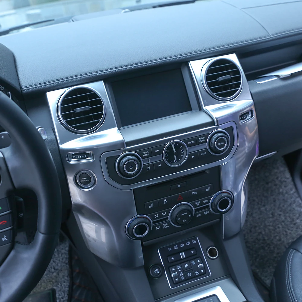 2 шт. для Land Rover Discovery 4 LR4 аксессуары ABS центральная консоль переменного тока