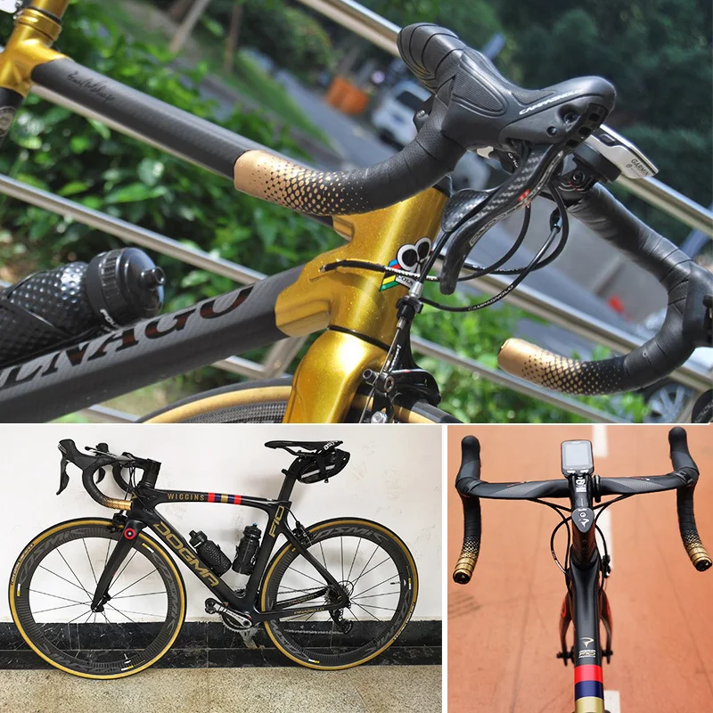 Ciclovation Advanced Bar лента с кожаным сенсорным дорожным велосипедным рулем гелевая
