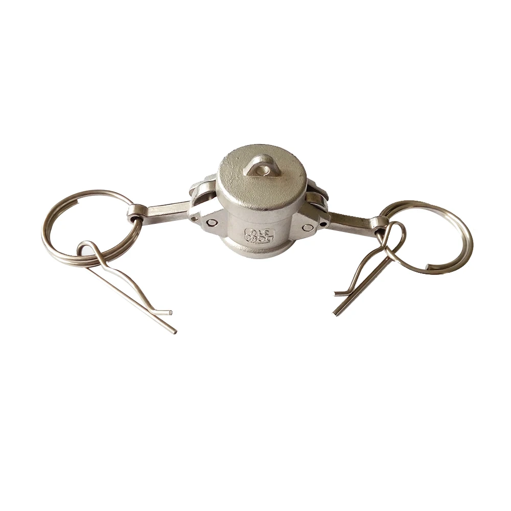 1/2 &quotТип DC Camlock Муфта мусорный насос адаптер Пылезащитная крышка из нержавеющей
