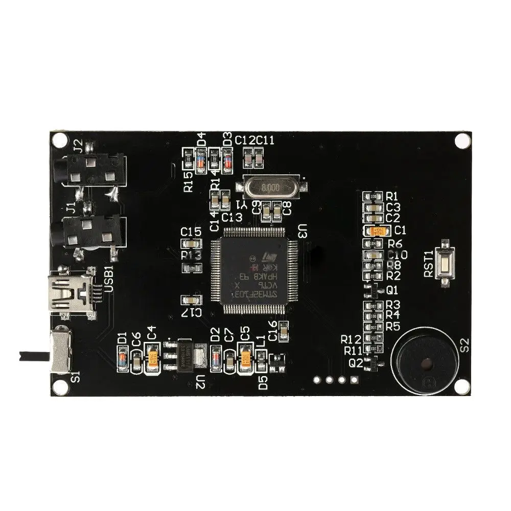 2.4&quot LCD Music Spectrum Display Analyzer MP3 PC Amplifier Audio Level Indicator | Электроника