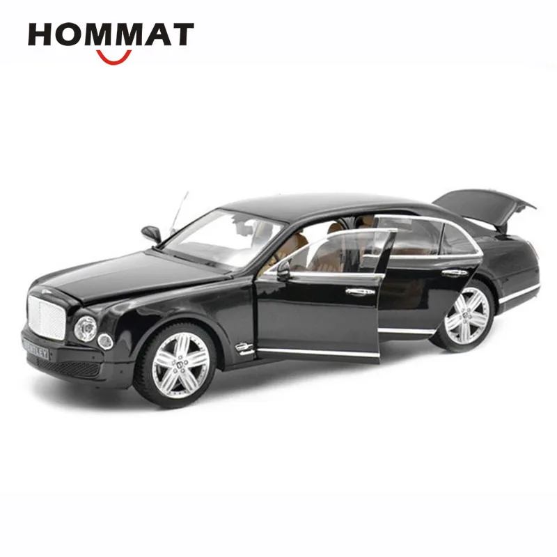 HOMMAT similation1/18 мулсанн лимузин из сплава 1:18 литья под давлением модель автомобиля