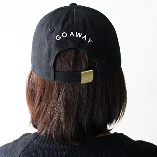 Бейсбольная кепка в стиле хип хоп с вышивкой Go Away летние хлопковые спортивные