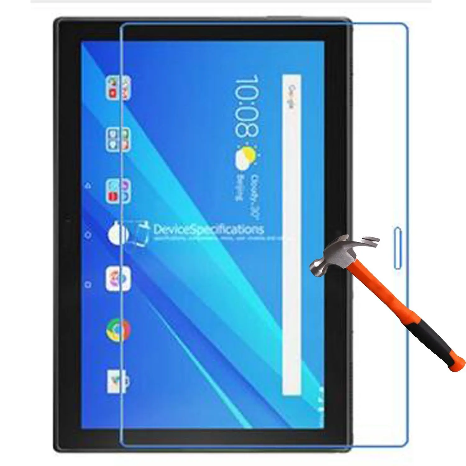 Прозрачное закаленное стекло 9H для Lenovo Tab 4 8 10 Plus Защита экрана дюймов 1 дюйма