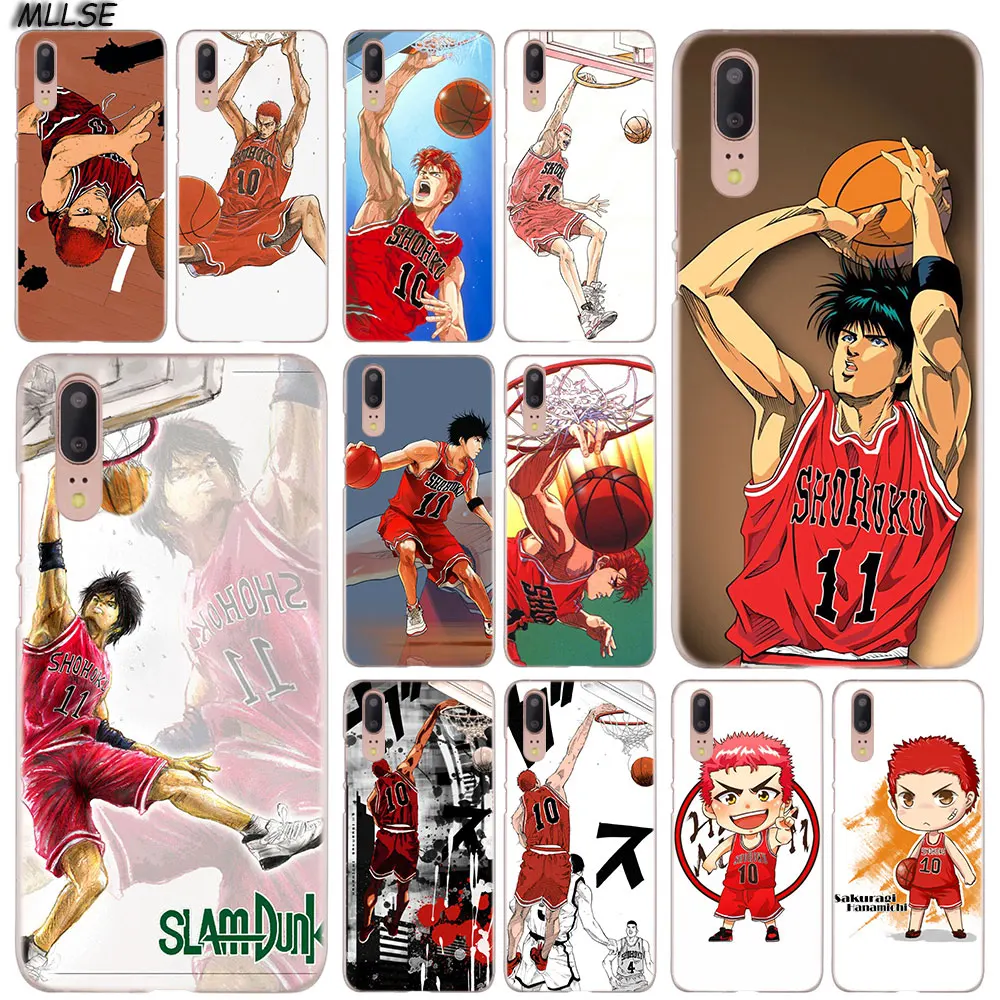MLLSE мультфильм Slam Dunk баскетбольный модный прозрачный чехол для Huawei P30 P20 P10 P9 P8 Lite