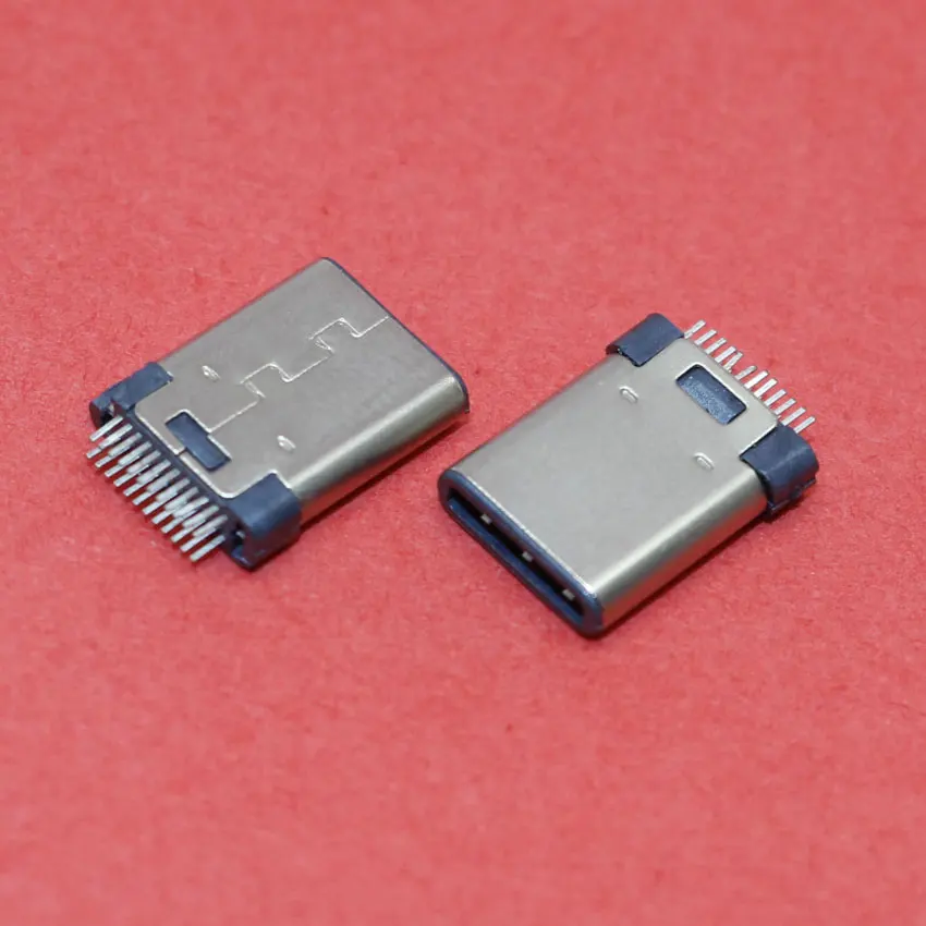 ChengHaoRan 24pin USB 3 1 Тип C штекер разъем SMT порта MC 377|usb connector port|usb port connectorport |