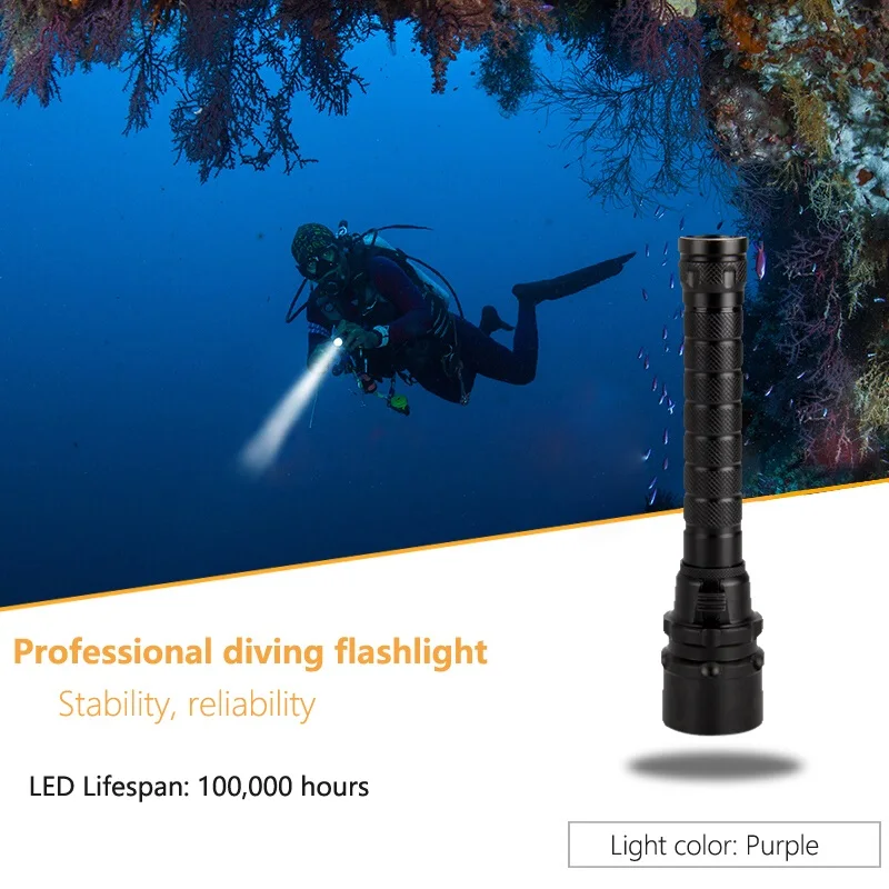 VastFire 10 Вт фиолетовый светильник 365nm-395nm подводный 3x XPE UV светодиодный Дайвинг