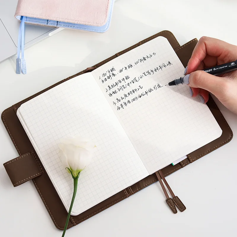 Чистый цвет Обложка для ноутбука Hobonichi A5A6 декоративная планировщика подходит
