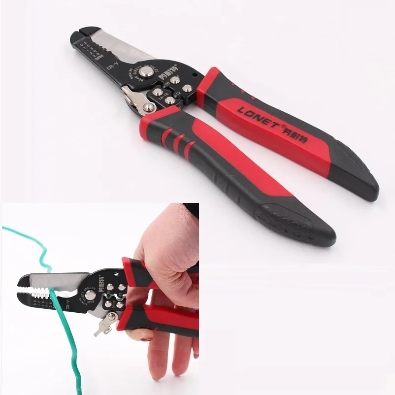 7-дюймовый многофункциональный инструмент для зачистки проводов электрик