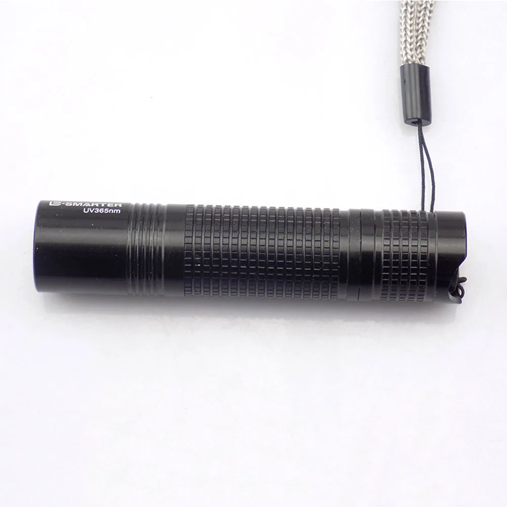 AA батарея Led 365nm УФ-вспышка светильник фиолетовый Ультрафиолетовый вспышка светильник фонарь светильник s лампа черный светильник для проверки денег