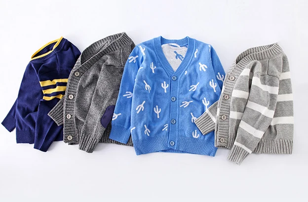 Популярная детская одежда Детское пальто кардиган для мальчиков сезон