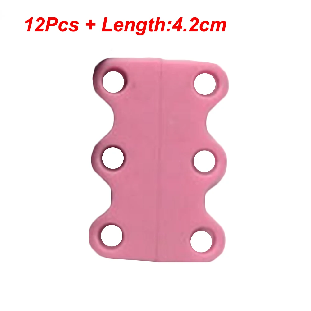 pink L 10 цветов шнурки Магнитный Шнурок Пряжка ленивые застежки Дети Мальчики Chaussure шнурки не завязывать Ленивые Спортивная обувь со шнурками - Цвет: pink L