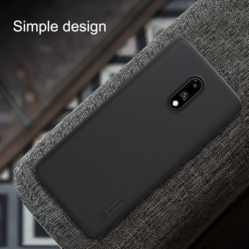 Чехол для Oneplus 7, Nillkin, суперматовый щит, Ультратонкий Жесткий 1+ 7, тонкий защитный чехол для телефона, чехол для Oneplus 7, Nilkin