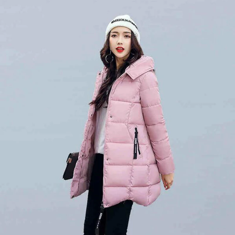 Зимняя куртка пальто Новинки для женщин 2017 парка с капюшоном Для Пальто будущих