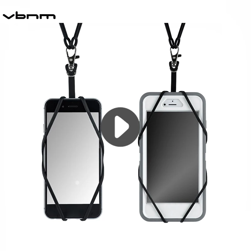VBNM силиконовые шнурки смартфон/держателей карт Мобильный телефон ремни сотовый