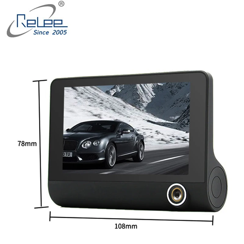 Dash камера 1080P DVR Автомобильная Full HD dvr 3 в 1 WDR g сенсор циклическая запись и