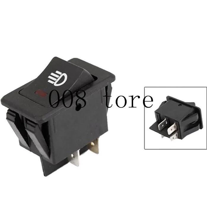 Универсальный автомобильный противотуманный светильник Кулисный тумблер B35 DC 12V