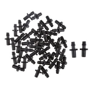 Качественный пластиковый шланг 50x 14 дюйма, фитинг для капельного сопла, сельскохозяйственный садовый оросительный соединитель, мойка автомобиля, Садовые принадлежности