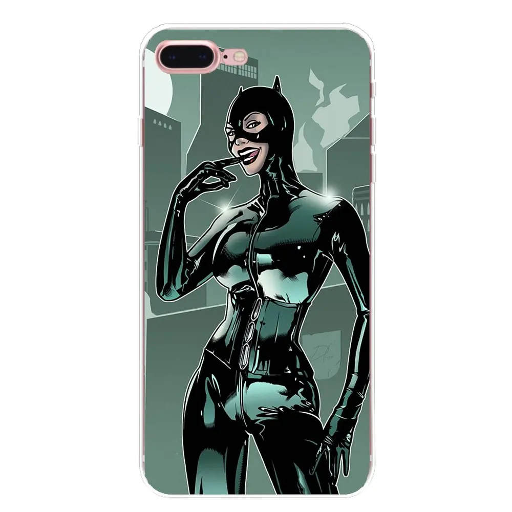 DC Comic Catwoman Batman For HTC U11 One M7 M8 A9 M9 M10 E9 Desire 630 530 626 628 816 820 Motorola G G2 G3 Silicone Phone Cover |