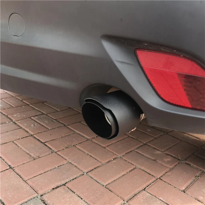 1 шт. Akrapovic выхлопной наконечник чехол Akrapovic выхлопной наконечник корпус автомобиля Универсальная выхлопная труба глушитель труба покрытие из углеродного волокна