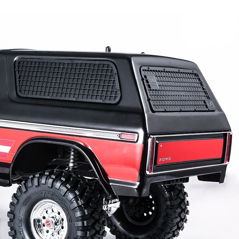 3 шт. Боковая и задняя металлическая защитная сетка для окна Traxxas новый Ford Bronco RC Гусеничный автомобиль заднее