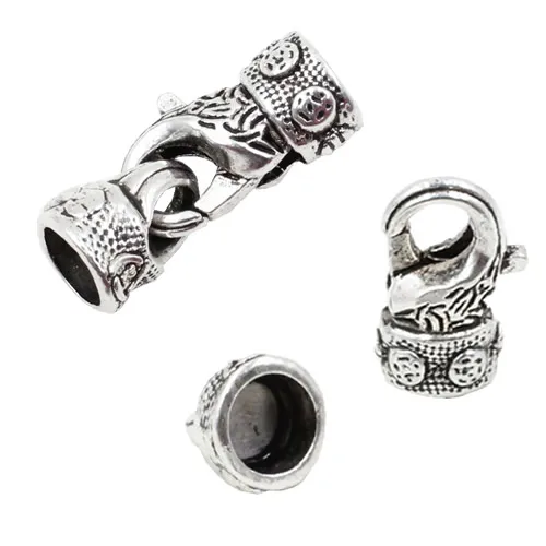 20 компл./Лот античное серебро искусственный крючок защитные крышки для подвесок