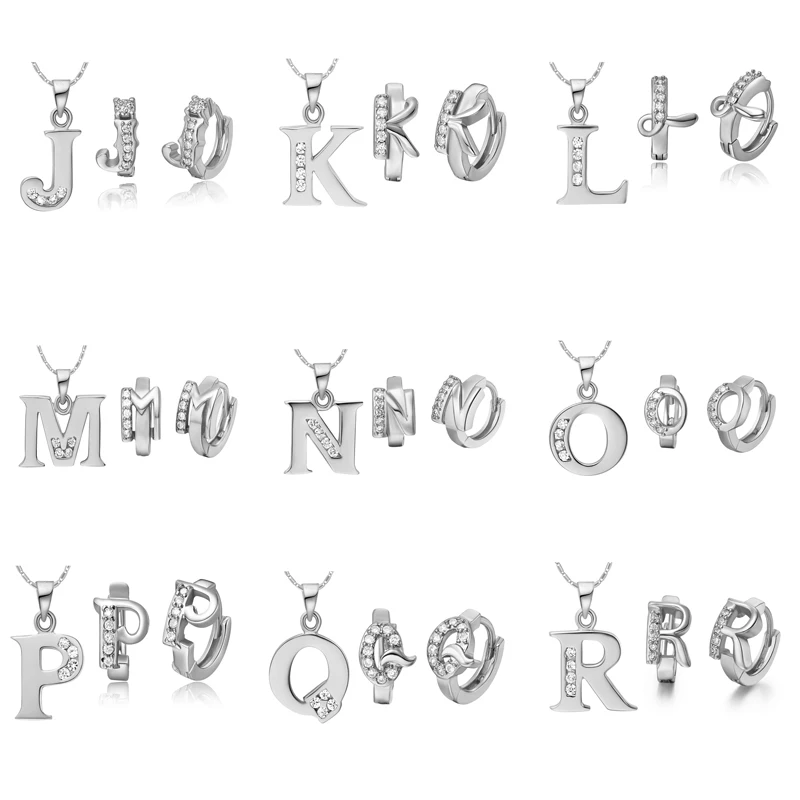 Новый весенний набор украшений для подружек невесты с серебряным покрытием и