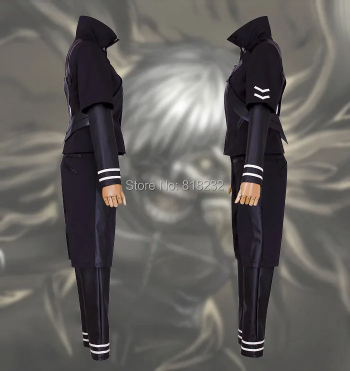 Tokyo Ghouls Kaneki Ken II Fight Униформа пальто куртка наряд аниме костюмы для косплея|anime cosplay
