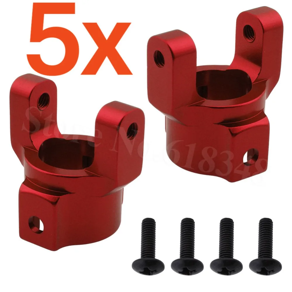 

5Pairs For HSP Pangolin 94180 180003 (18006) Alum Alloy Caster Mount Carrier L/R 1:10 RC Rock Crawler Car Upgrade Parts