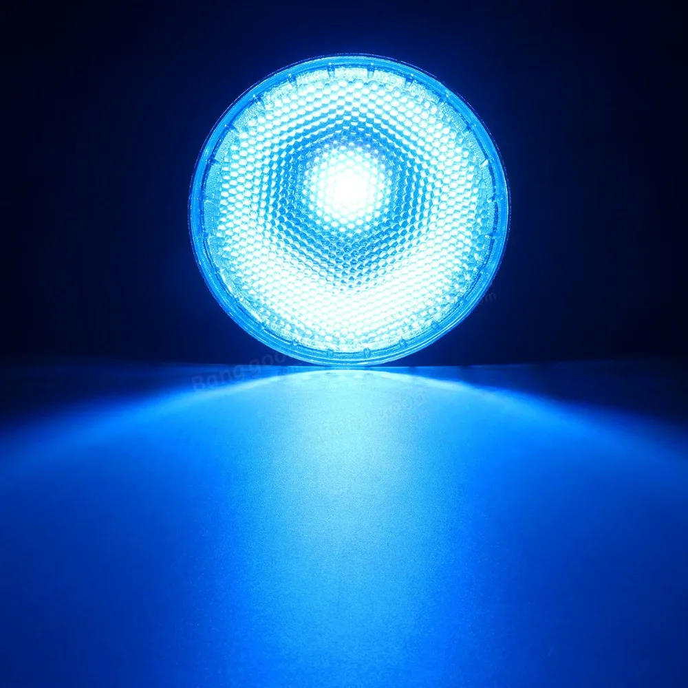10 шт. E27 Par30 Par38 Вт 20 RGB Светодиодный прожектор с регулируемой яркостью алюминиевая