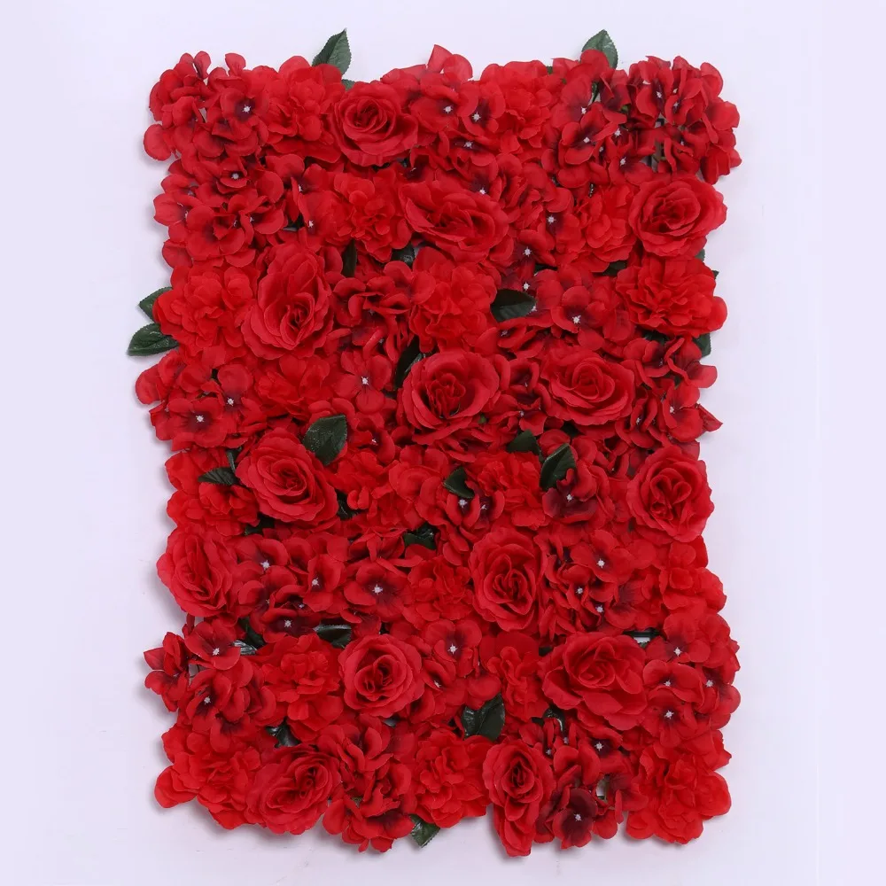 Wedding Background Flower Wall Artificial Shop Window Decoration Rose Hydrangea Carpet Stage Layout | Дом и сад