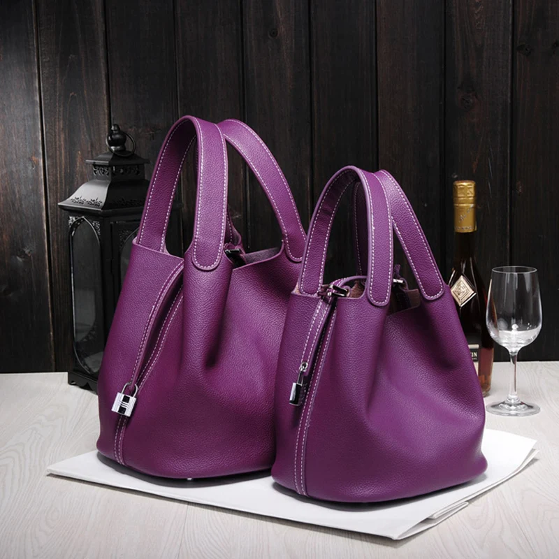 Сумка тоут в форме бочонка женская сумка ручной работы из 2018 натуральной кожи