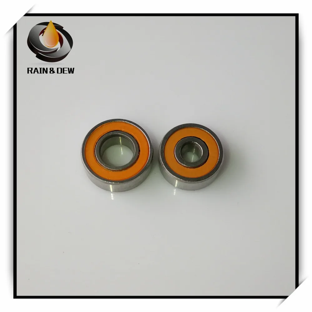 Керамический шарикоподшипник 2 шт./лот комплект из нержавеющей стали гибридные