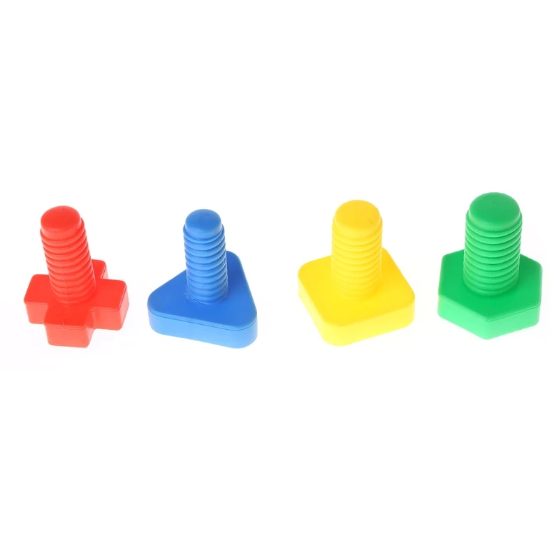 

Insert Blocks Screw Building Blocks Nut Toys Children Educational Montessori Toy