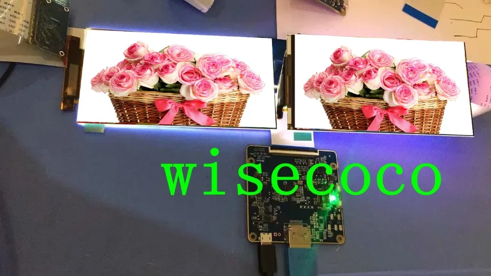 DIY VR двойной ЖК экран 5 дюйма TFT 2160x38404K дисплей с платой управления приводом