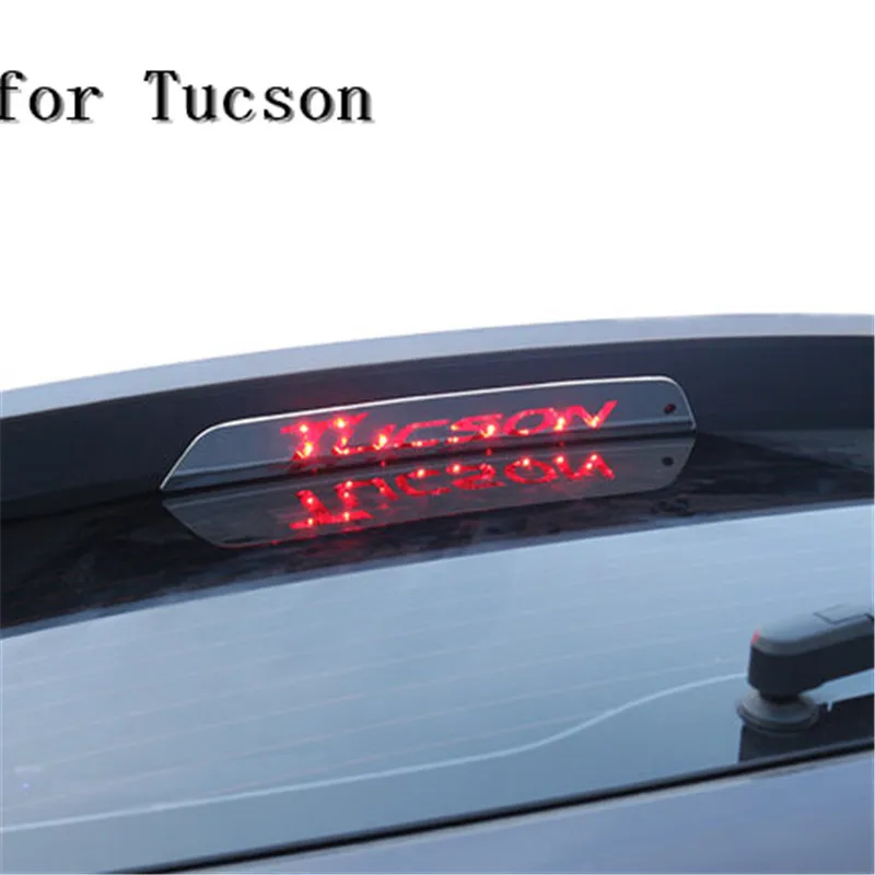 Высококачественная рамка тормозной лампы из нержавеющей стали для Hyundai Tucson 2015 2016